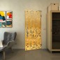 Pendeltür - Fineprint Modell 190 Gold auf Klarglas