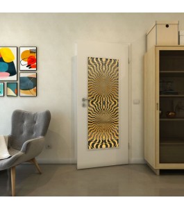 Lichtausschnitt - Fineprint Model 042 Gold auf Grauglas