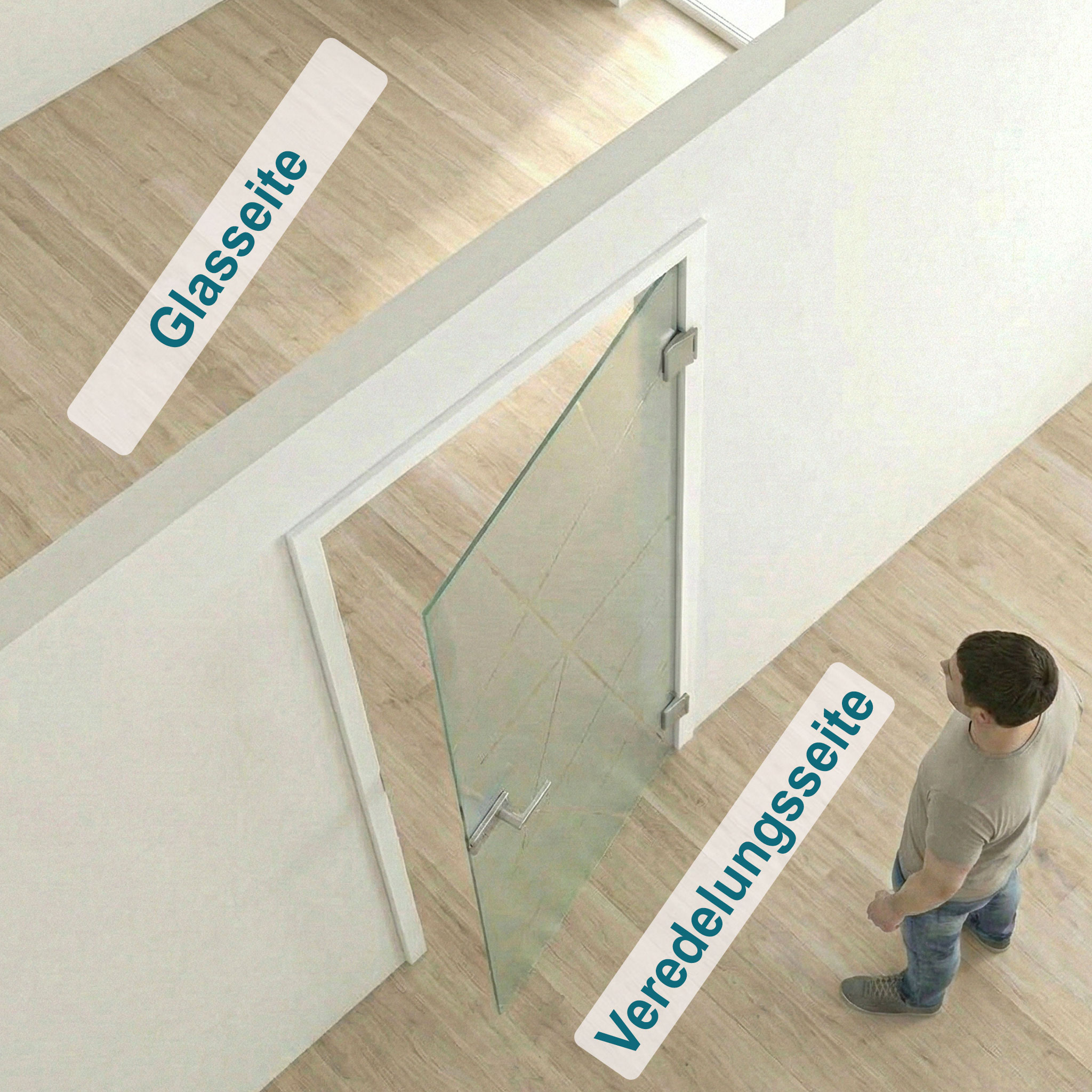 DIN Rechts matt vorne