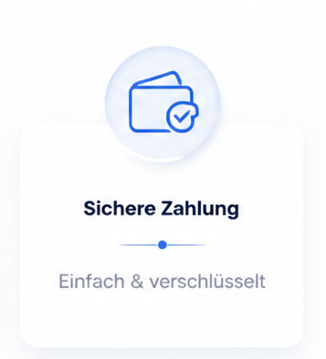 Sichere Zahlung